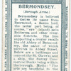 Borough arms, Bermondsey, S.E.