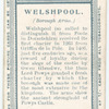 Borough arms, Welshpool, Wales.