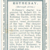 Borough arms, Rothesay.
