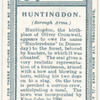 Borough arms, Huntingdon.