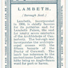 Seal of the borough of Lambeth, S.E.