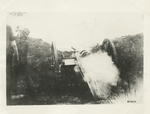 Capron's battery in action on July 10, 1898, during siege of Santiago, Cuba.
