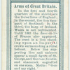 Arms of Great Britain & Ireland.
