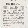 Dai Roberts.
