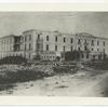 Occupation of Porto [i.e. Puerto] Rico by U.S. forces. Spanish barracks at San Juan showing effects of artillery fire, 1898.