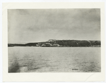 Scenes during the occupation of Santiago, Cuba, 1898. Harbor entrance from the sea, Santiago, Cuba.