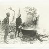 Scene in United States Military camp in Cuba, 1898. Boiling water for drinking purposes.