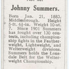 Johnny Summers.