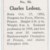 Charles Ledoux.