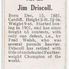 Jim Driscoll.