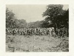 Round up Spanish prisoners after attack on El Caney, Cuba, July 1, 1898.