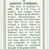 Johnnie Summers.