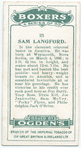 Sam Langford.