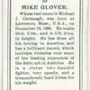 Mike Glover.