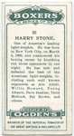 Harry Stone.