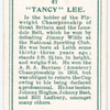 Tancy" Lee.