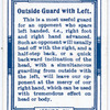 Outside guard with left.