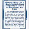 Guarding right lead at head with the left and being ready to counter at head or body with right.