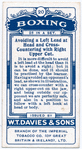 Avoiding a left lead at head and cross-countering with right upper-cut.