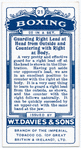 Guarding right lead at head from outside and countering with right at body.