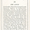 Joe Louis.