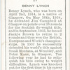 Benny Lynch.