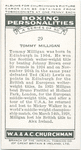 Tommy Milligan.