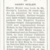 Harry Mizler.