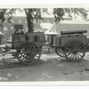 Army Rolling Kitchen in use (sic). The complete kitchen, cooker & limber. 6-12-1918