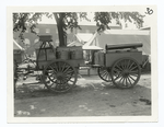 Army Rolling Kitchen in use (sic). The complete kitchen, cooker & limber. 6-12-1918