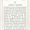 Johnny Sharpe.