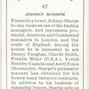 Johnny Sharpe.