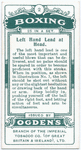 Left hand lead at head.