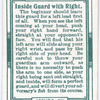 Inside guard with right.