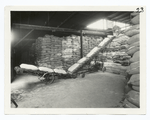 Flour conveyors which convey the flour to the top of the pile from the ground. Advance Section No. 1, QMC. Is. sur Tille. Cote d' Or. Feb. 5, 1919.