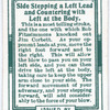 Side stepping a left lead and countering with left at the body.