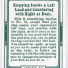 Stepping inside a left lead and countering with right at body.
