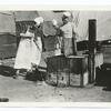 Cleaning up (Cook and bakers school)