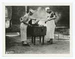 Scene at Cook & bakers school.