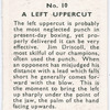 A Left Uppercut.