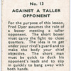 How Short Boxer Must Tackle Taller Opponent.