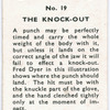The Correct Hit for a Knock-out.