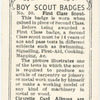 First Class Scout.