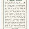 The Scout's Honour.