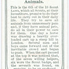 A Scout is a Friend to Animals.