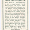 Some Patrol Signs - 2.