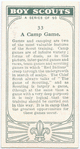 A Camp Game.