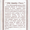 "Old Spotty Face."