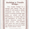 Building a Trestle Bridge.