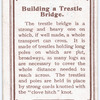 Building a Trestle Bridge.